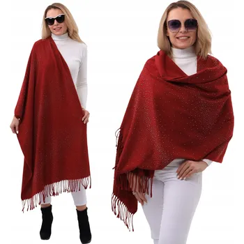 Šála Dámský společenský šál s цирконами, ELEGANТNÍ a efektní