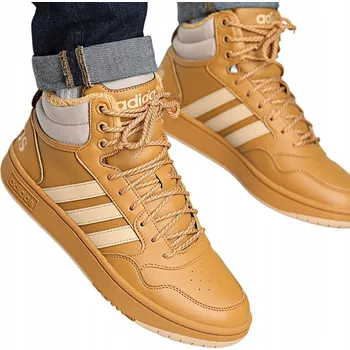 Dámské tenisky PÁNSKÉ BOTY ADIDAS HOOPS 3.0 MID WTR ZIMNÍ ZATEPLENÉ VYSOKÉ vel. 37 1/3