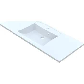 Umyvadlo Vayer Norma 100 zápustné umyvadlo z litého mramoru, VAY-NORMA100