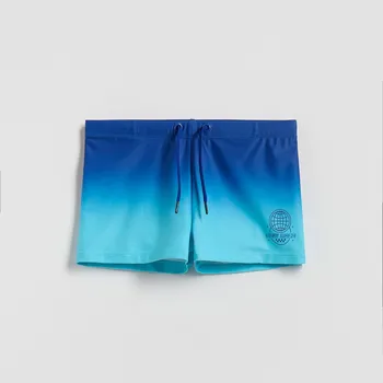 Dětská móda Reserved - Plavecké kraťasy - akvamarínová - 705IH-56X - 705IH-56X-U15