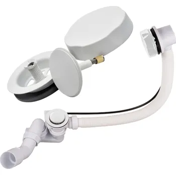 Aplomo Vanový sifon automatický, bílý, GL7001W