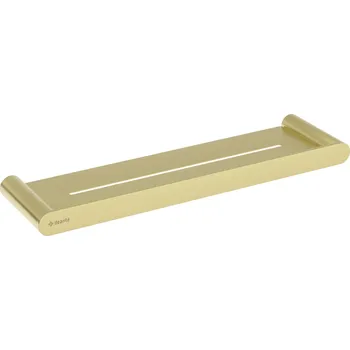 Drátěná police Deante Round polička do sprchy, zlatá, ADR_R511