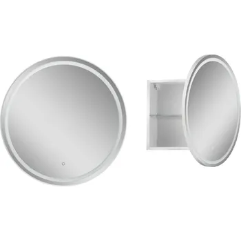 Zrcadlo Lavedo Kolo II 60 touch control zrcadlová skříňka do koupelny s LED podsvícením, KOLOII-60