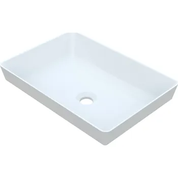 Umyvadlo Vayer Vela-A 50 umyvadlo na desku, litý mramor, VAY-VELA-A