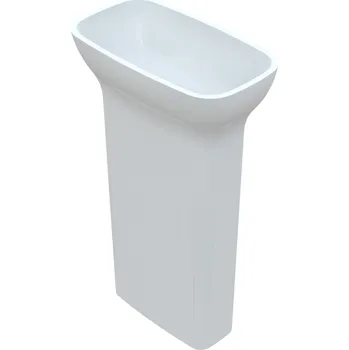 Umyvadlo Vayer Serpens 2 volně stojící umyvadlo 55, litý mramor, VAY-SERP2