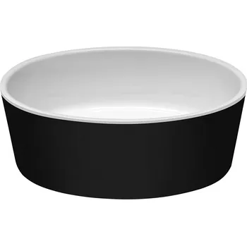 Umyvadlo Besco Uniqa B&W umyvadlo na desku, litý mramor, UMMC-U-NB