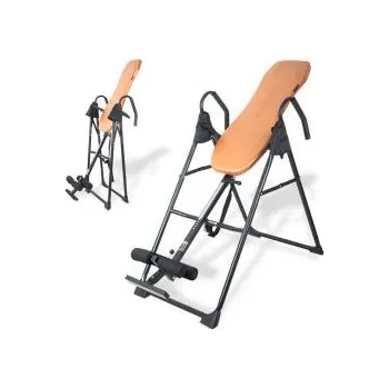 Posilovací lavice Autotrakční lehátko inSPORTline Verge - černo-červená