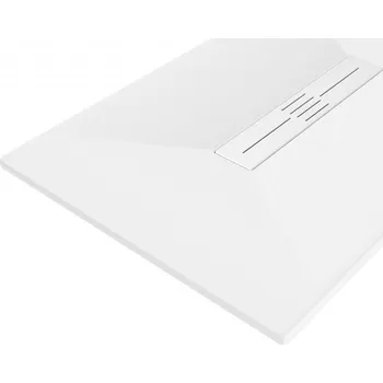 Sprchová vanička MEXEN/S - Toro obdélníková sprchová vanička SMC 120 x 70, bílá, mřížka bílá 43107012-W