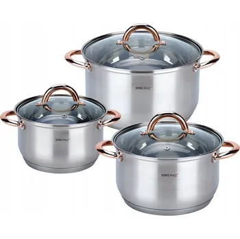 Hrnec SADA HRNCŮ 6 DÍLNÁ KINGHOFF KH-1762