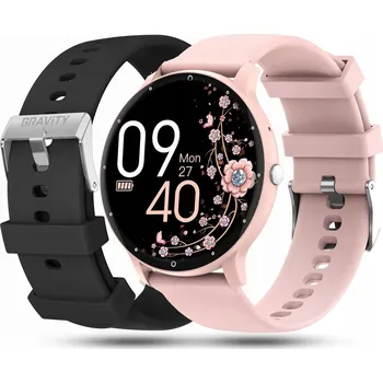 Hodinky Gravity dámské chytré hodinky, polské hovory, menu 230 mAh + gravírování