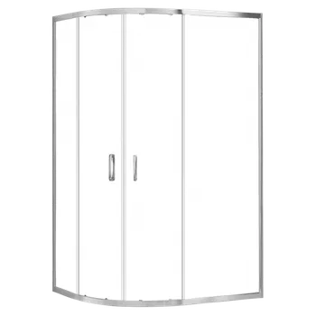 Aplomo Look Chrom 100x80 čtvrtkruhový sprchový kout Orientace: Levá, REA-K7901L