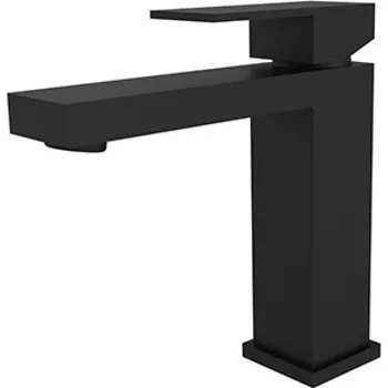 Besco Modern/Varium II umyvadlová baterie nízká, black, BU-MVII-CZ