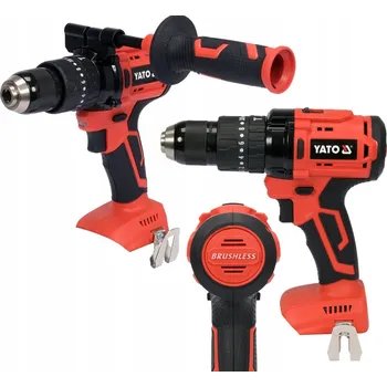 Yato Aku Šroubovák Rázový Utahovák Bezuhlíkový 18V 75Nm Tělo