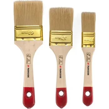 Výtvárné potřeby PARKSIDE® Sada štětců, 3dílná (lak)