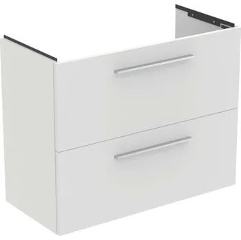 Nábytek Ideal Standard i.Life S - Skříňka pod umyvadlo, 80x38x63 cm, 2 zásuvky, matná bílá T5295DU