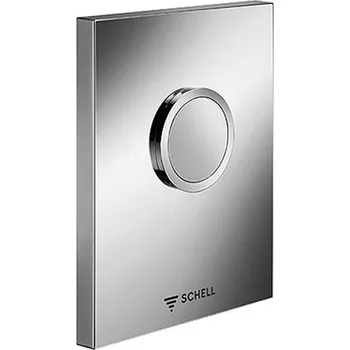 Splachovací tlačítko Schell Edition - Ovládací deska pro splachování WC, chrom 028020699