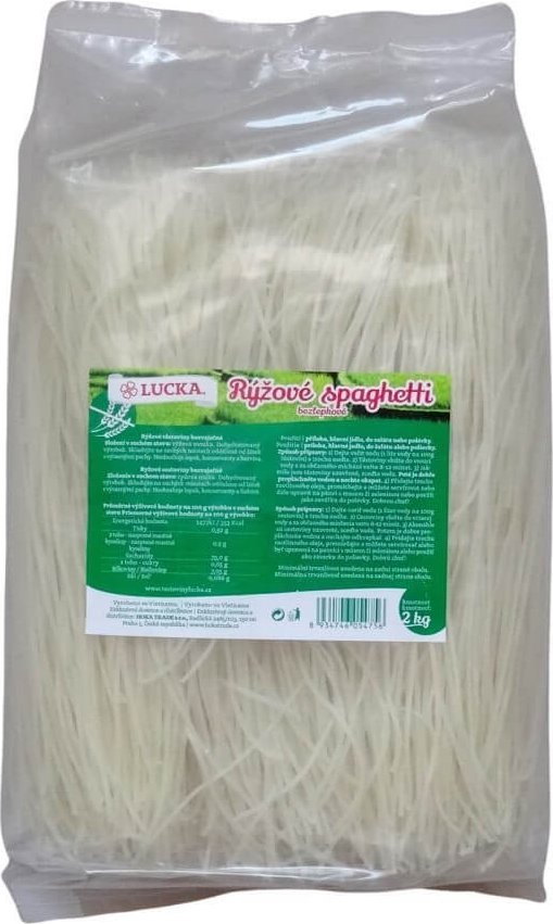 Lucka LUCKA rýžové špagety 2 kg