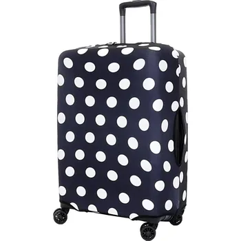 Příslušenství k zavazadlu Obal na kufr T-class (černá s puntíky), 3213 Rozměr: L - 60 x 40 x 25 cm