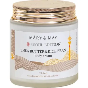 Tělový krém MARY & MAY Tělový krém Shea Butter & Rice Bran Body Cream 250 ml + 2 měsíce na vrácení zboží