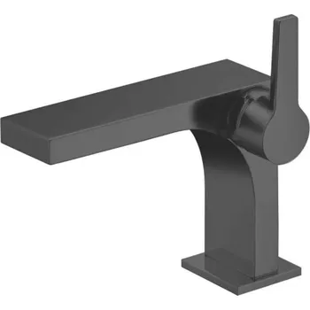 Vodovodní baterie Keuco Edition 11 - Umyvadlová baterie, černý chrom kartáčovaný 51104130100