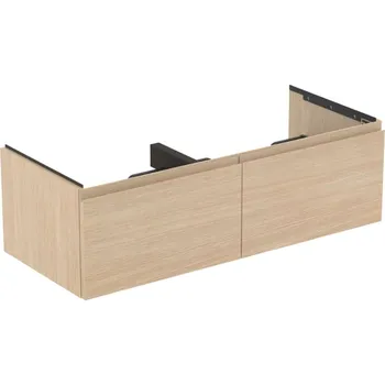 Nábytek Ideal Standard Finesse - Umyvadlová skříňka, 120x51x37 cm, 2 zásuvky, bílý dub E3398US