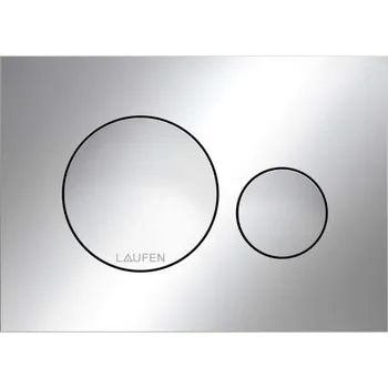 Splachovací tlačítko Laufen INEO - Ovládání splachování, chrom H9001140040001