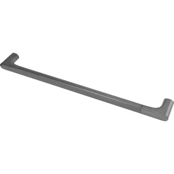 Držák na ručník Keuco Edition 400 - Držák ručníků, délka 80 cm, černý chrom kartáčovaný 11501130800