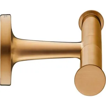 Duravit Starck T - Dvojitý držák toaletního papíru, kartáčovaný bronz 0099380400