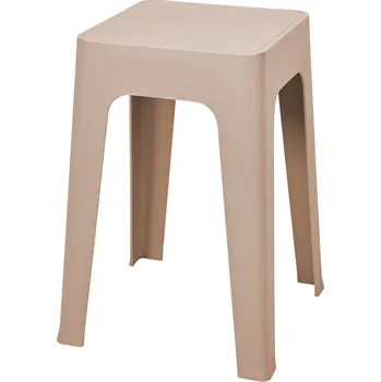 Taburet Home Styling Collection Lehký plastový taburet, 33 x 33 x 47 cm