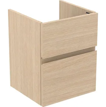 Nábytek Ideal Standard Finesse - Umyvadlová skříňka, 43x40x54 cm, 2 zásuvky, bílý dub E3405US