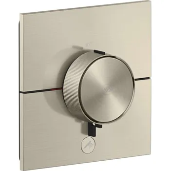 Vodovodní baterie Axor ShowerSelect ID - Termostatická sprchová baterie pod omítku, HighFlow, kartáčovaný nikl 36777820