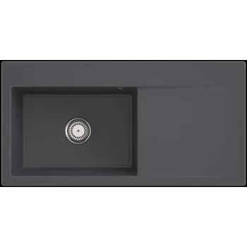 Villeroy & Boch Subway Style 60 - Keramický dřez 100x51 cm, CeramicPlus, grafit 336201i4