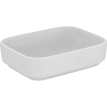 Umyvadlo Ideal Standard i.Life B - Umyvadlo na desku 50x38 cm, bez přepadu, bez otvoru pro baterii, bílá T572901