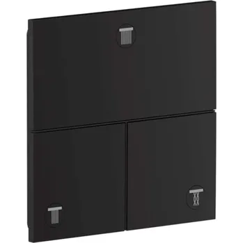 Vodovodní baterie Axor ShowerSelect ID - Ventil pod omítku pro 3 spotřebiče, matná černá 36780670