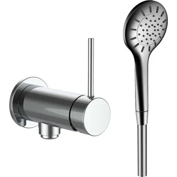Laufen Twinplus Slim - Sprchová baterie pod omítku, s příslušenstvím, chrom HF505455100000