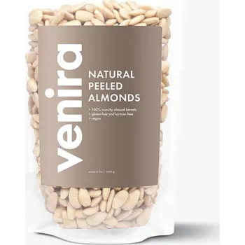 Venira mandle natural - loupané, výhodné balení 1000 g