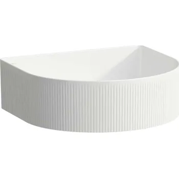 Umyvadlo Laufen Sonar - Umyvadlo na desku 41x36 cm, bez přepadu, bez otvoru pro baterii, LCC, bílá H8123434001121