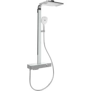 Sprchový set Villeroy & Boch Infinity Showers - Sprchový set s termostatem, 36x24 cm, 3 proudy, chrom TVS11000500061