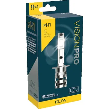 Autožárovka Elta Visionpro LED H1 12V 17W 2 ks
