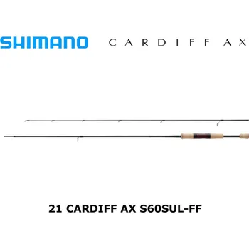Přívlačový prut Shimano Cardiff AX Spinning 1,83m 6'0" 0,5-4,5g 2pc