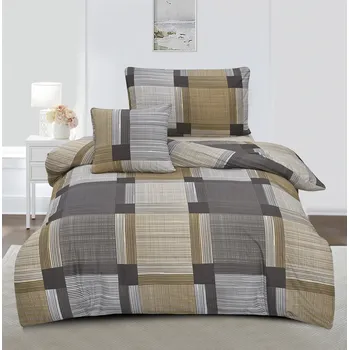 Bytový textil Jahu Povlečení mikrosatén- ERNESTO 3dílné(140x200,70x90,45x45cm)