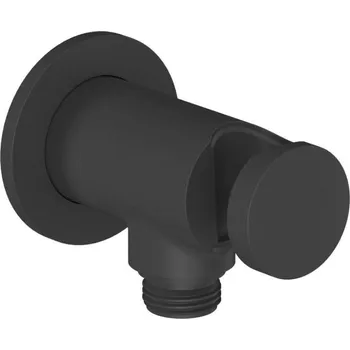 Sprchový držák Ravak - Sprchové kolínko s držákem, matná černá X070563