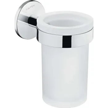 Držák na kartáček Laufen Cana - Držák kartáčků a pasty, chrom H3821320040001