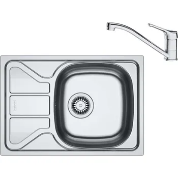 Kuchyňský dřez Franke - Kuchyňský set N94, nerezový dřez FLN 611-62/44 a baterie FB 250.031, chrom 101.0731.372