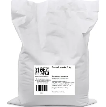 Přisada na vaření a pečení Život bez lepku Ovesná mouka polohrubá 5 kg