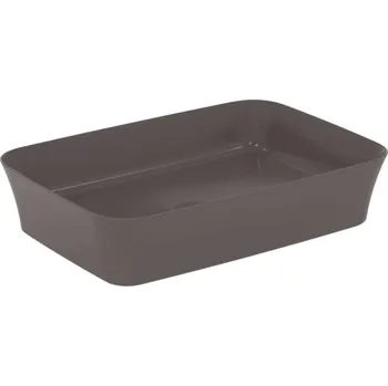 Ideal Standard Ipalyss - Umyvadlo na desku, 55x38 cm, bez přepadu, slate grey E2076V5