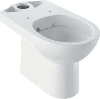 Klozet Geberit Selnova - WC kombi mísa, zadní odpad, Rimfree, bílá 500.285.01.7