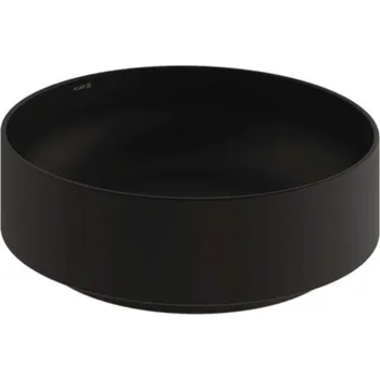 Kludi Resa R - Umyvadlo na desku, průměr 40 cm, matná černá 58CW1039