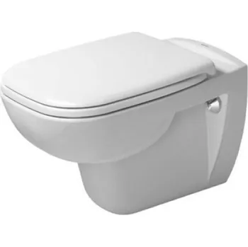 Klozet Duravit D-Code - Závěsné WC, s HygieneGlaze, bílá 25350920002
