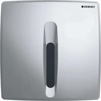 Splachovací tlačítko Geberit Splachovací systémy - Elektronické ovládání splachování pisoáru, síťové napájení, matný chrom 115.817.46.5